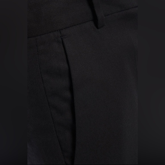 Sandro NWT Designer Black Lassy High-Waist StraightTrousers Size 40/US8/USL - Picture 5 of 14